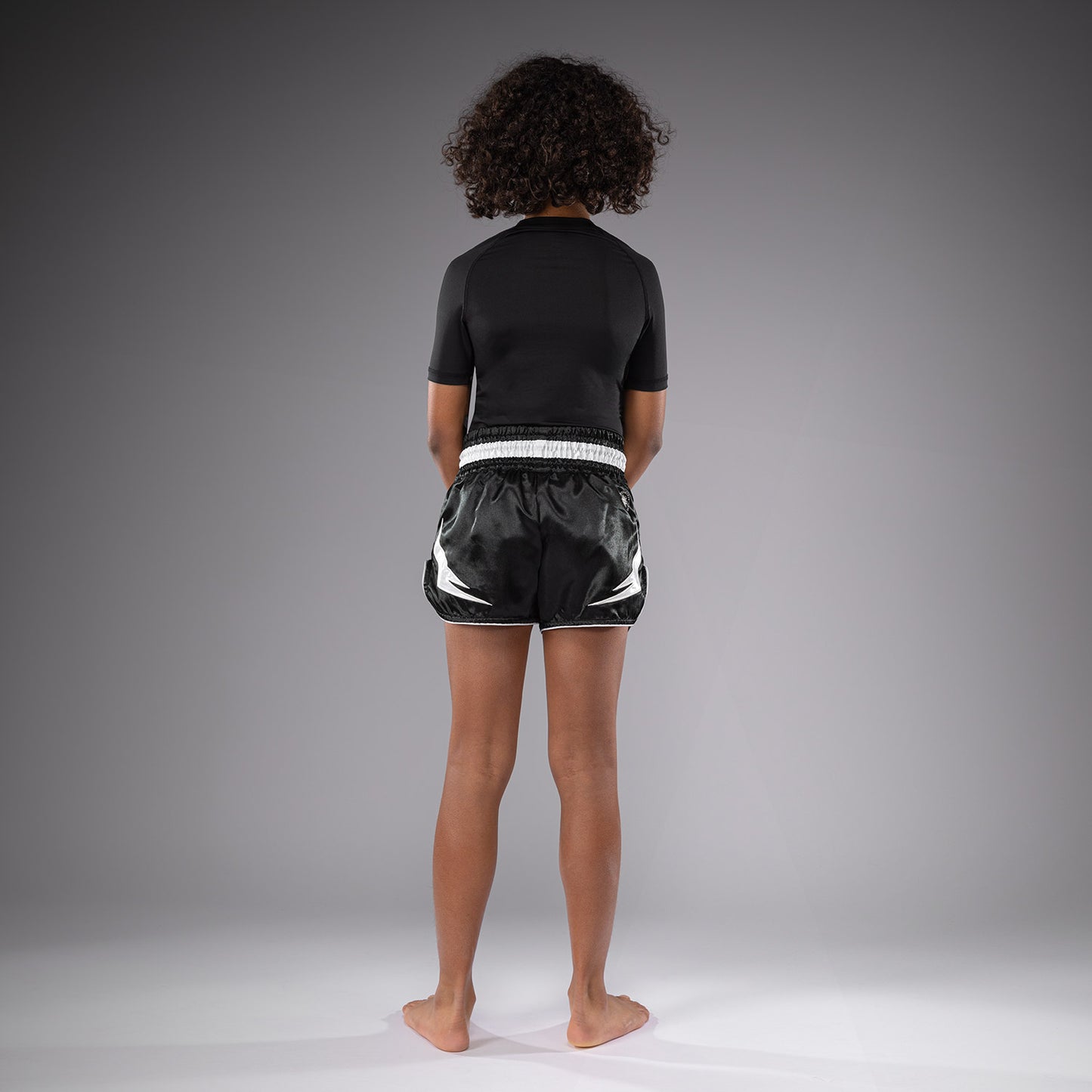 Venum Inferno Kids Muay Thai Shorts - Black