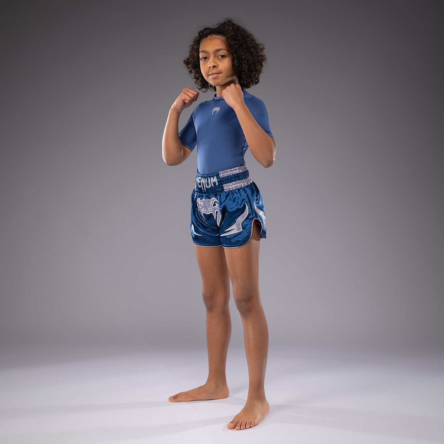 Short De Muay Thaï Venum Bangkok Inferno Kids - Noir/Rouge - Venum Ance
