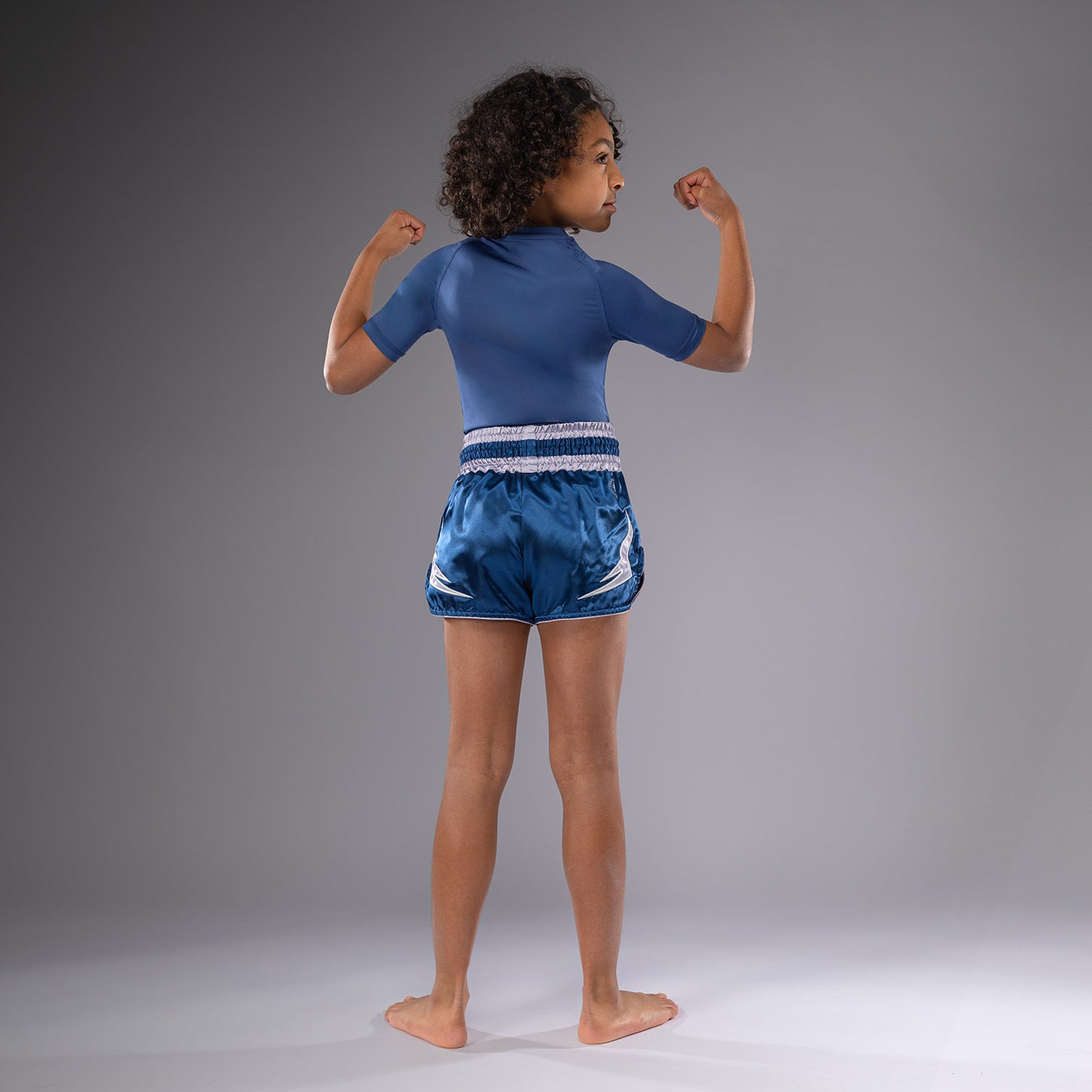 Venum Inferno Kids Muay Thai Shorts - Blue  Shorts Venum