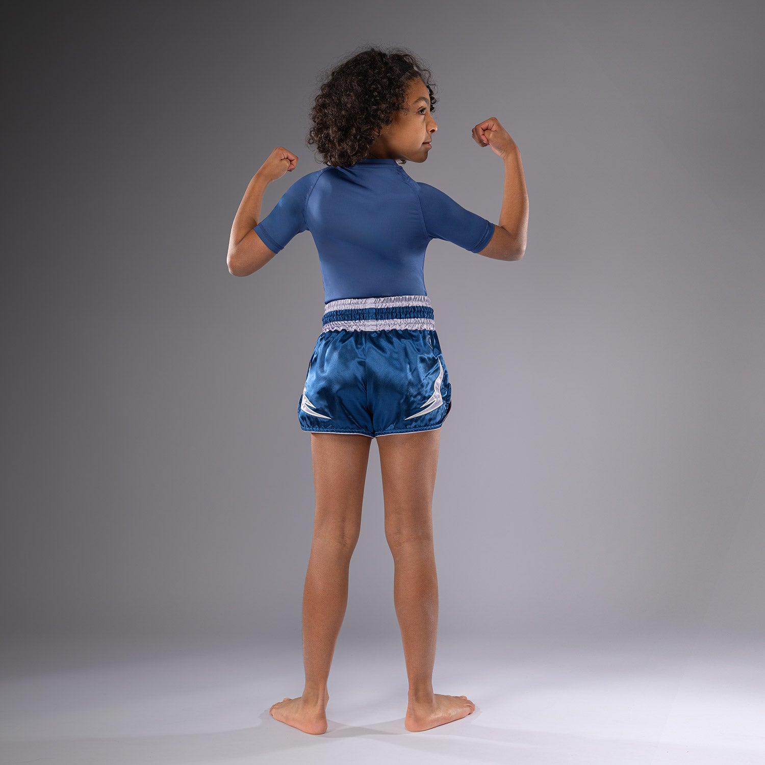 Venum Inferno Kids Muay Thai Shorts - Blue  Shorts Venum