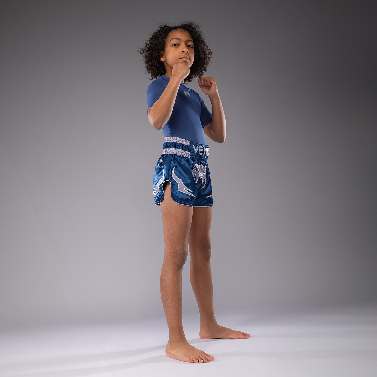 Venum Inferno Kids Muay Thai Shorts - Blue  Shorts Venum