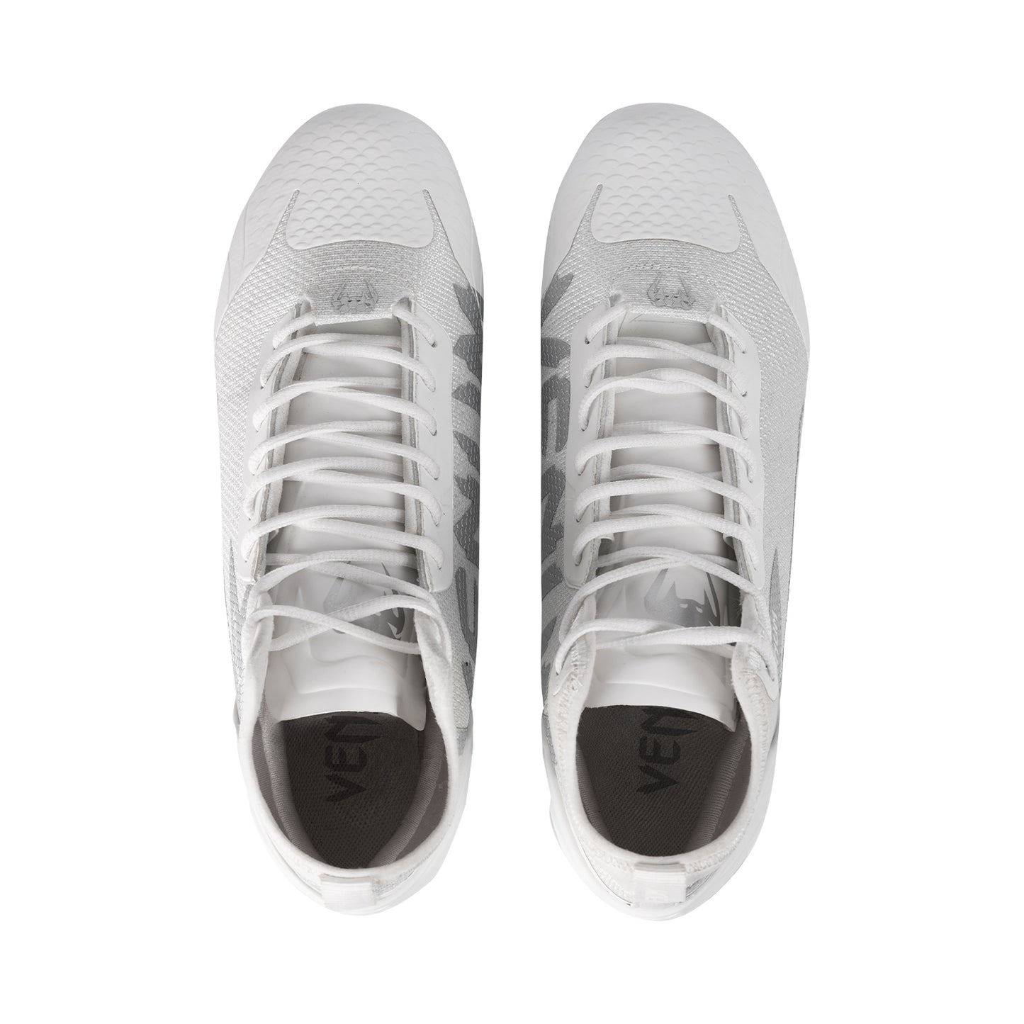 Venum Elite Football Cleats - White/Silver