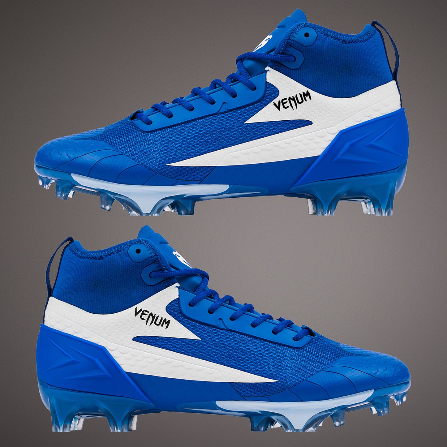 Venum Personalized Elite Football Cleats - Royal Blue/White