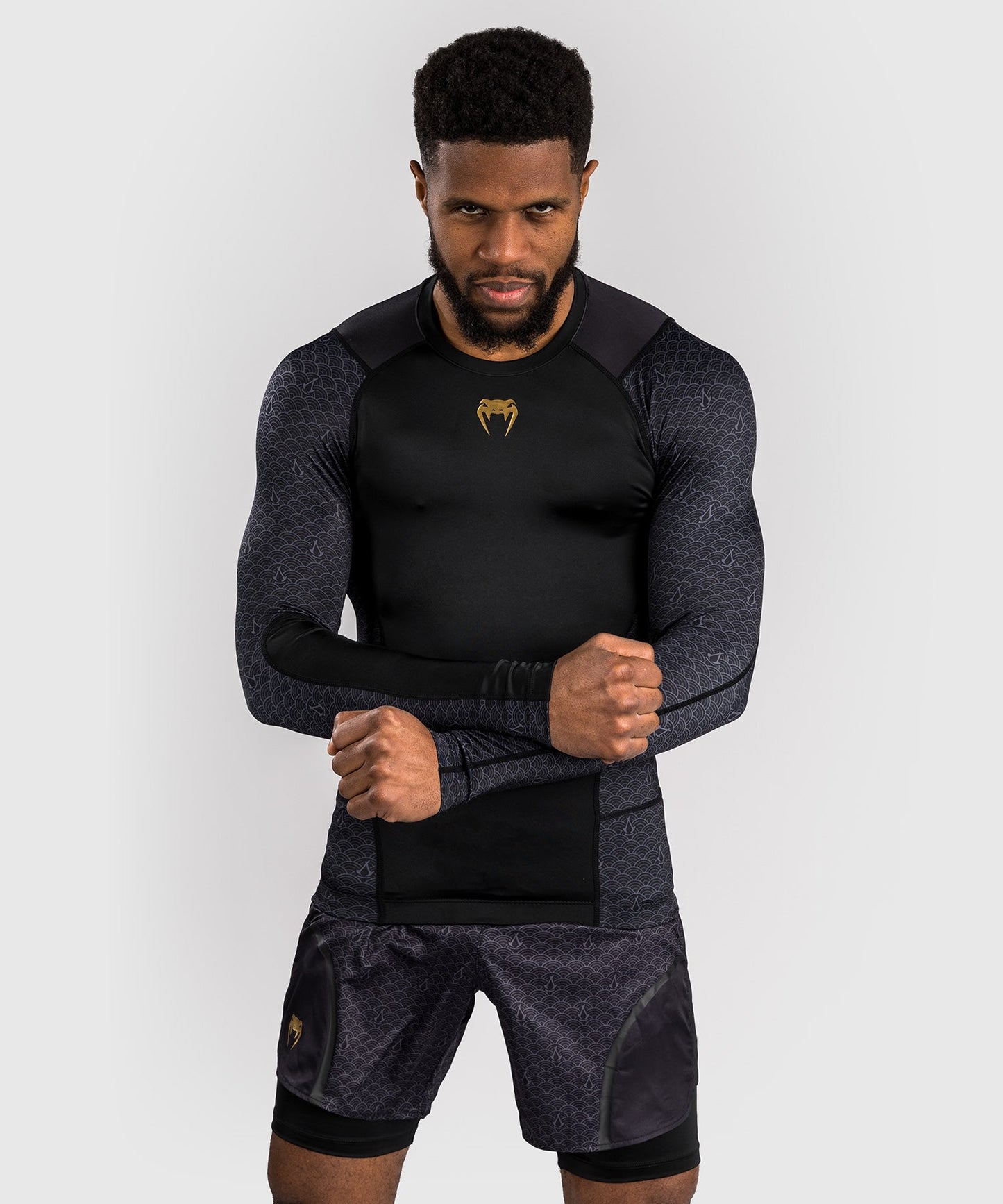 Venum x Assassin's Creed Shadows Rashguard Long Sleeve - Black