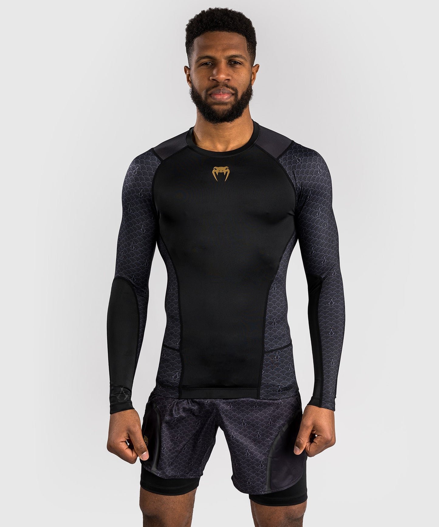 Venum x Assassin's Creed Shadows Rashguard Long Sleeve - Black