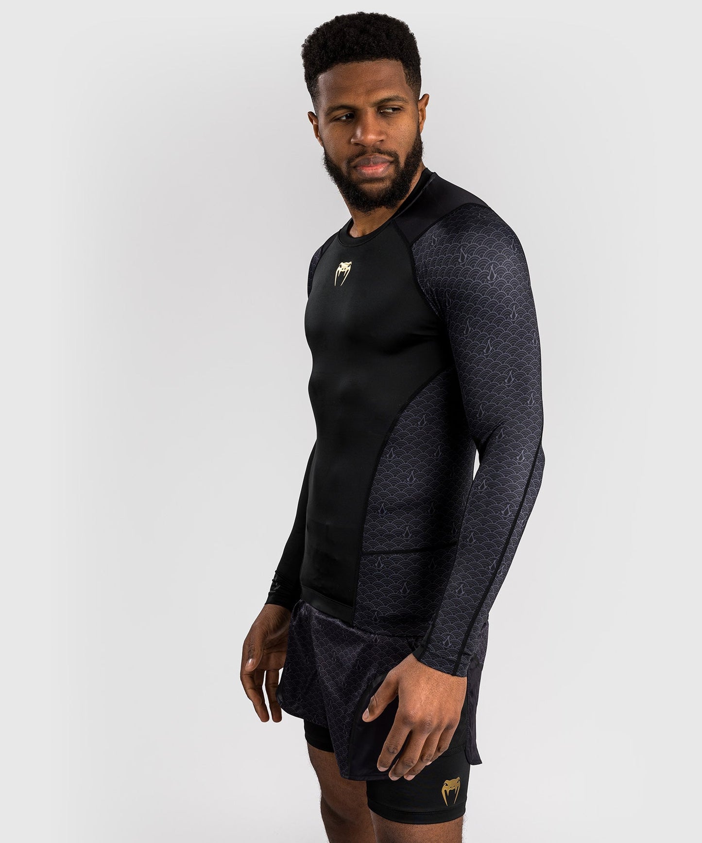 Venum x Assassin's Creed Shadows Rashguard Long Sleeve - Black