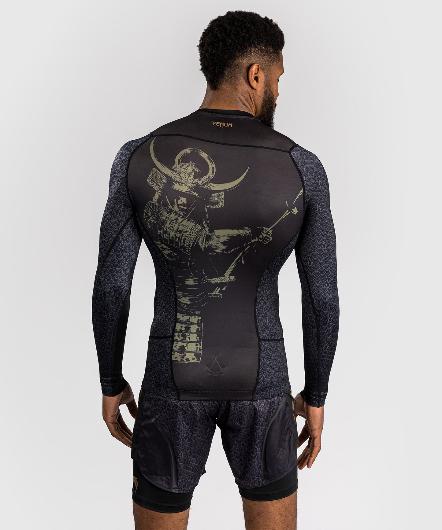 Venum x Assassin's Creed Shadows Rashguard Long Sleeve - Black