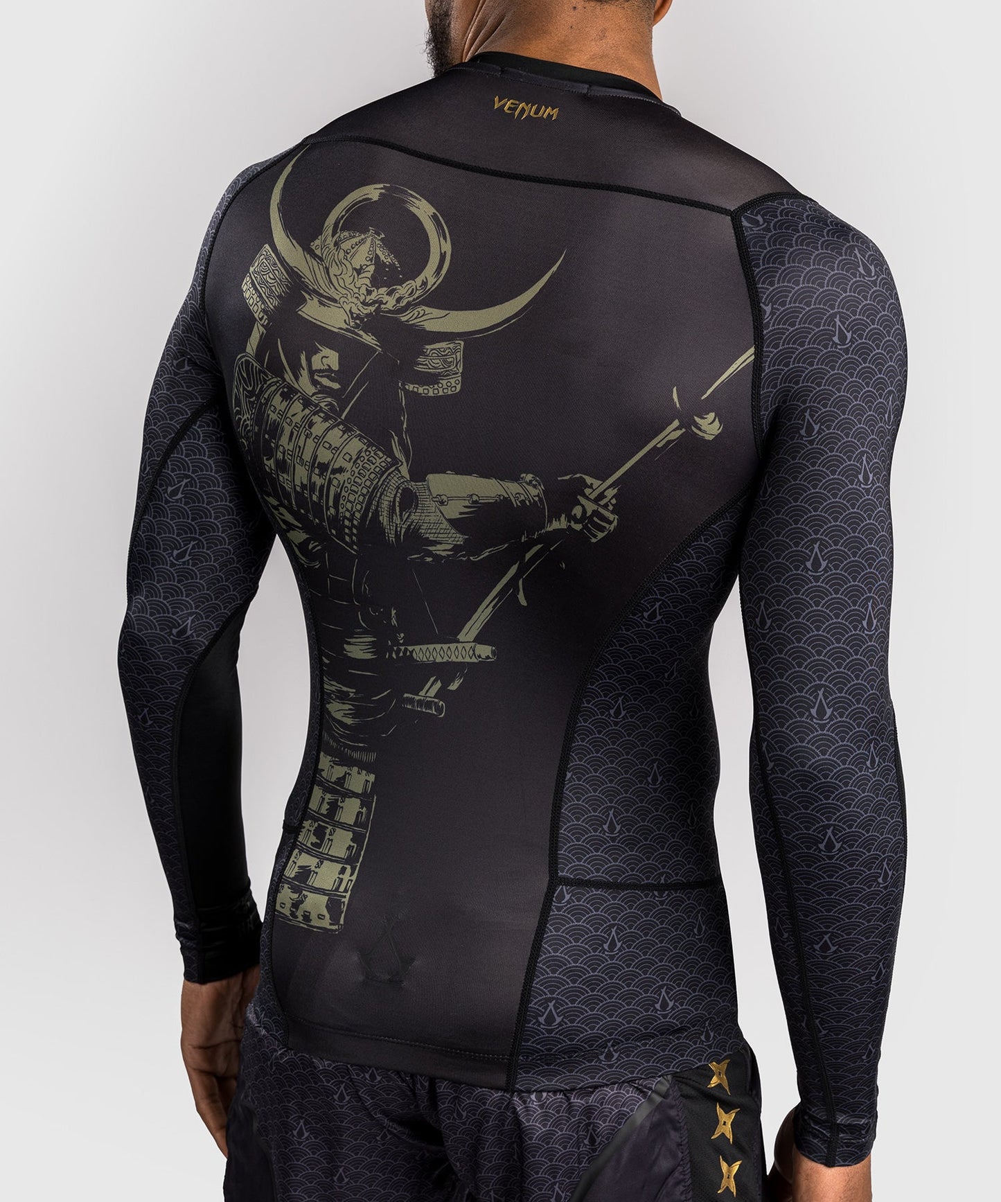 Venum x Assassin's Creed Shadows Rashguard Long Sleeve - Black