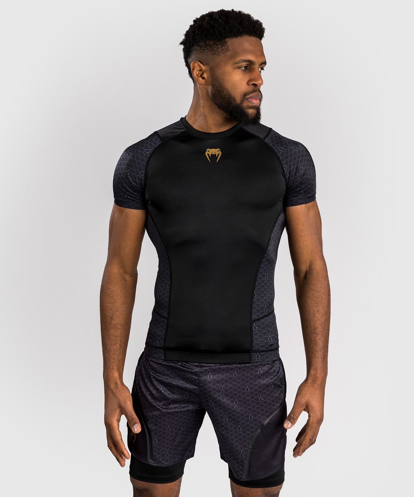 Venum x Assassin's Creed Shadows Rashguard Short Sleeve - Black