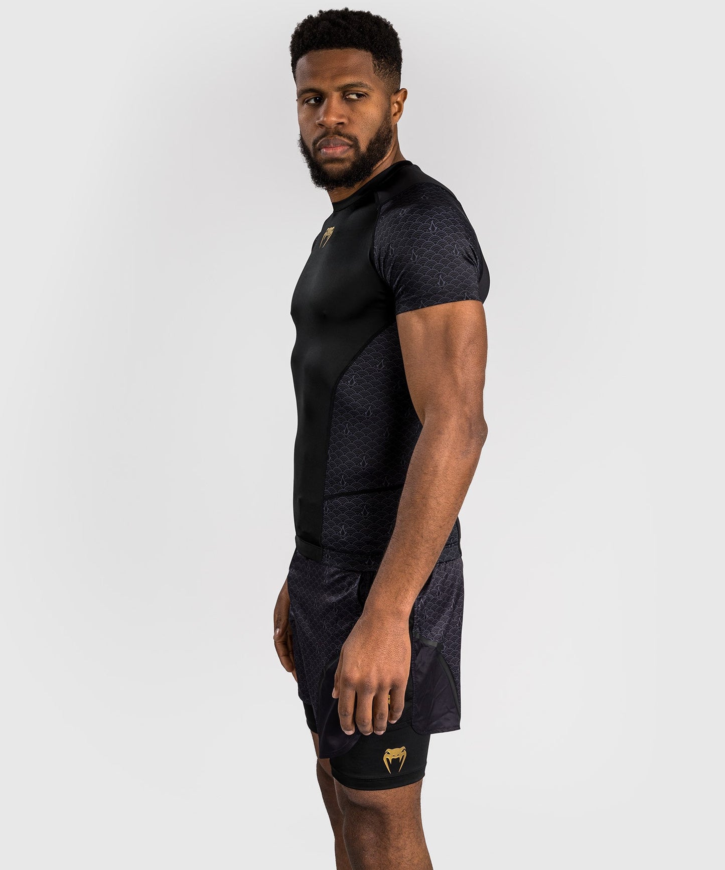 Venum x Assassin's Creed Shadows Rashguard Short Sleeve - Black