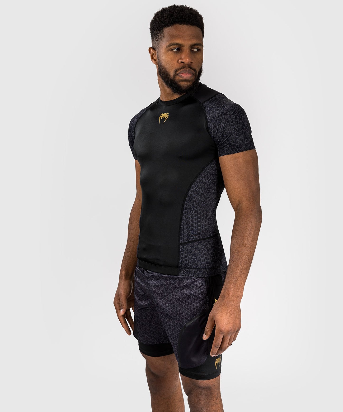Venum x Assassin's Creed Shadows Rashguard Short Sleeve - Black