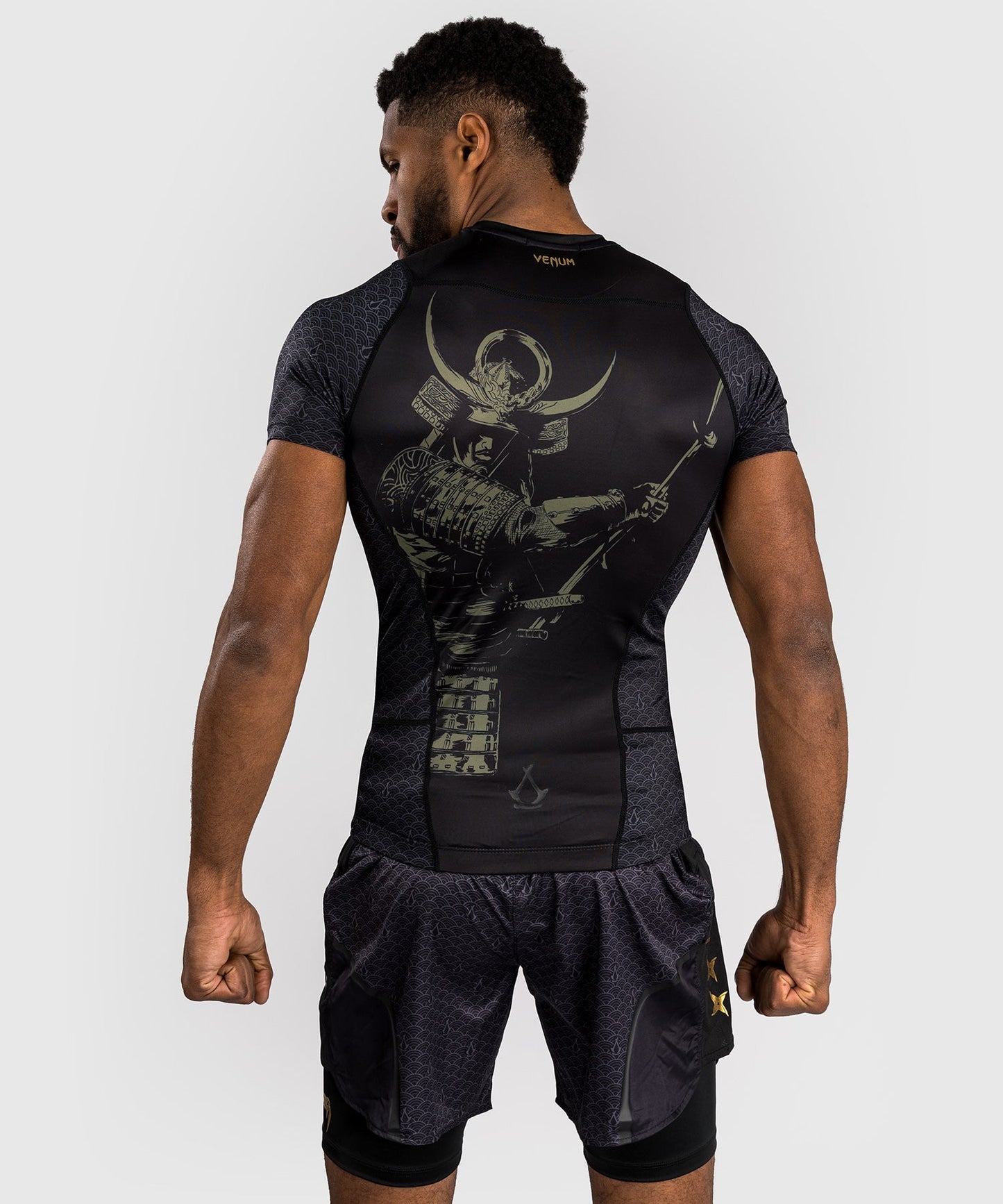 Venum x Assassin's Creed Shadows Rashguard Short Sleeve - Black