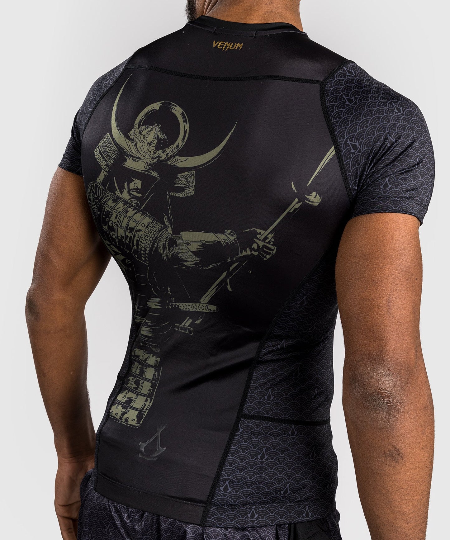 Venum x Assassin's Creed Shadows Rashguard Short Sleeve - Black