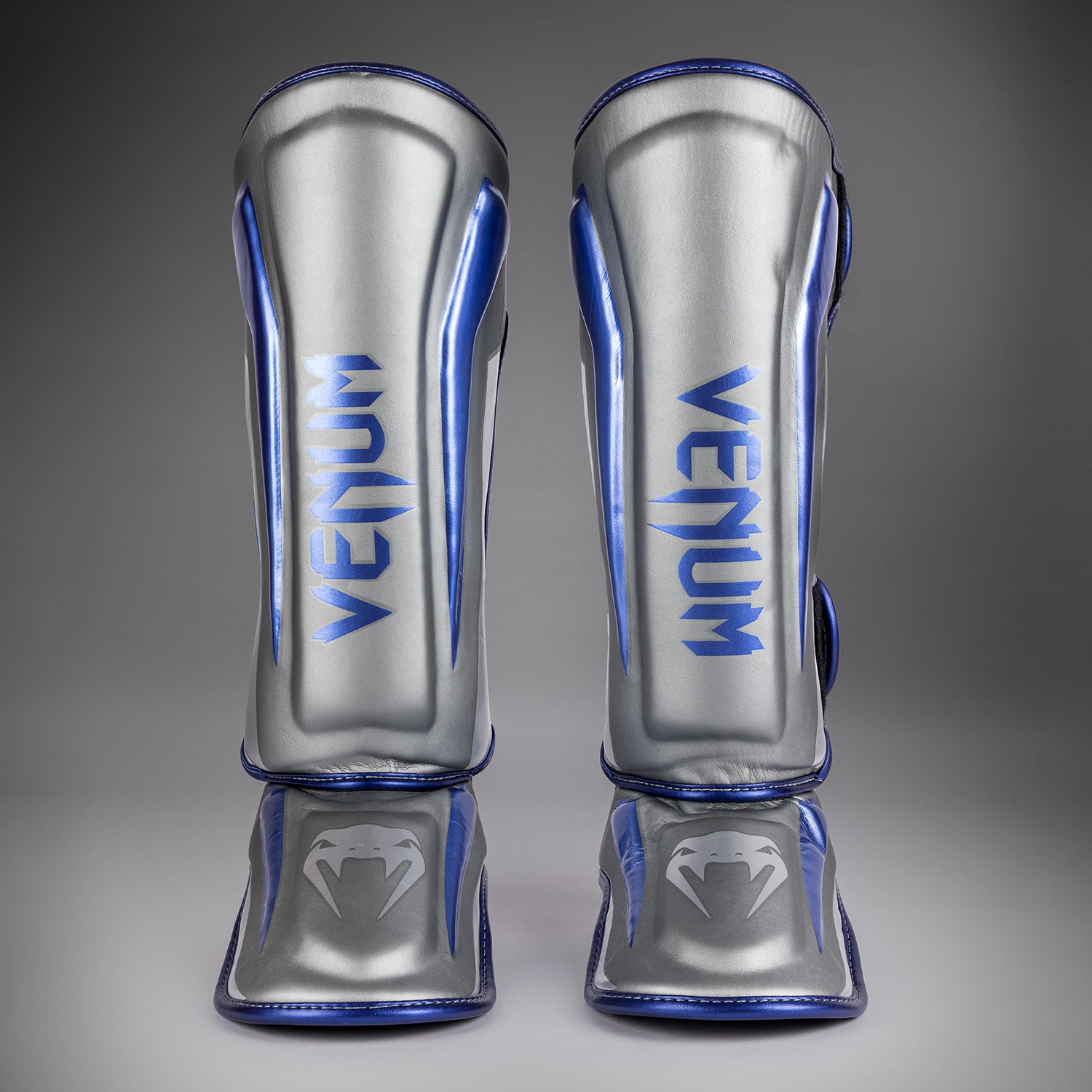 Boxing pack Venum Elite Boxing Gloves + Shin Guards - Grey