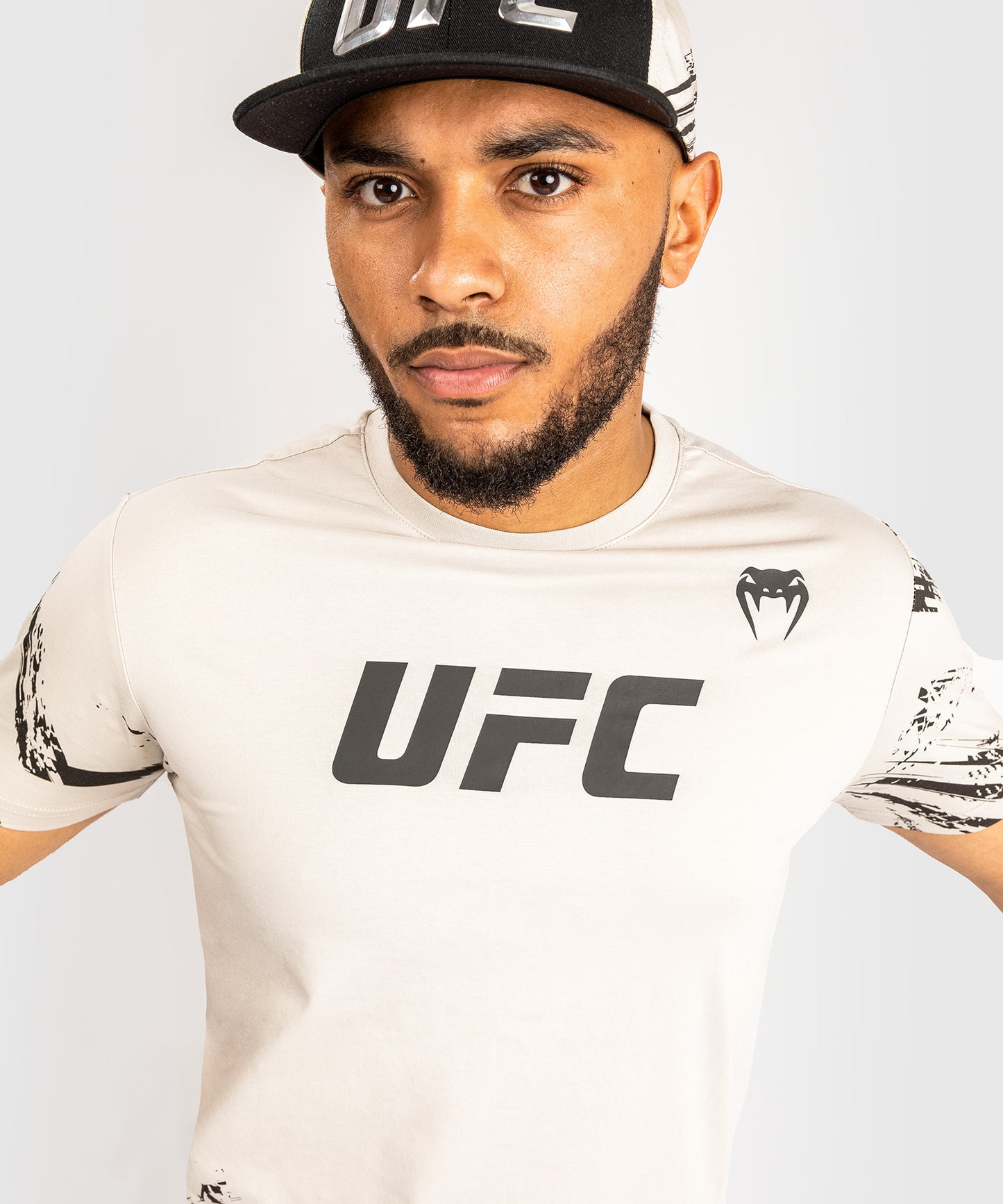 UFC Venum Authentic Fight Week Men’s 2.0 Short Sleeve T-Shirt - Sand