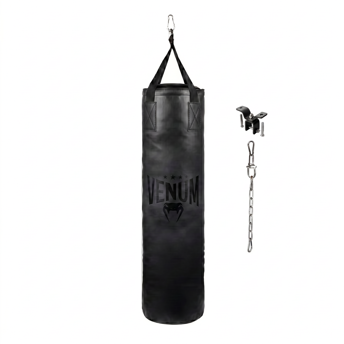 Venum Origins Punching Bag  Black/Black - 100 LBS size 100x30cm