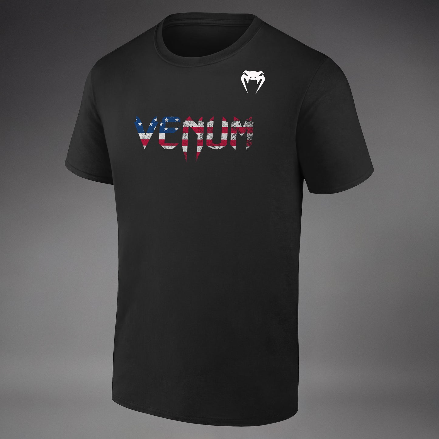 Venum Classic USA Short Sleeve T-Shirt - Black/White  product-type_T-Shirts Venum