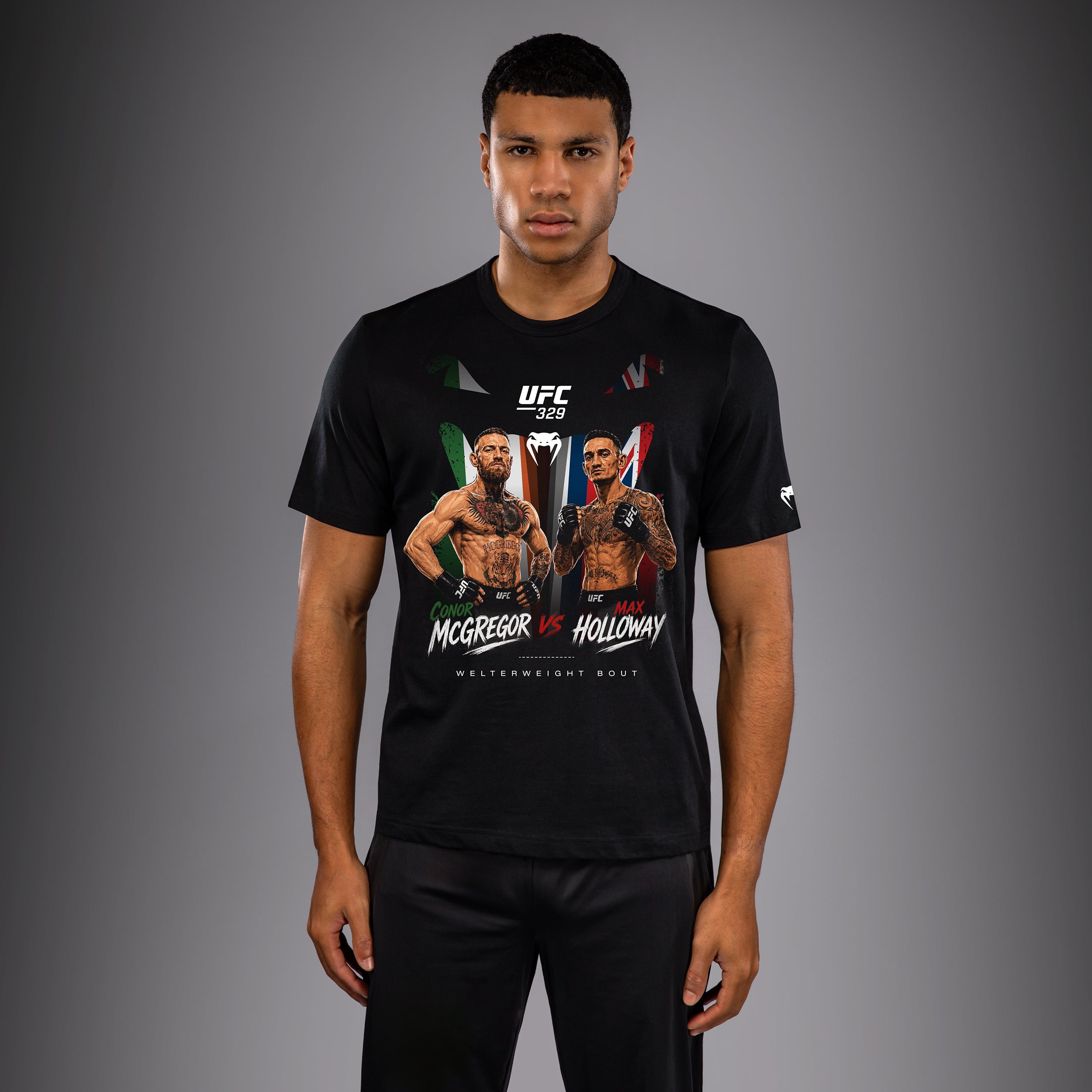 Men's UFC by Venum Conor McGregor vs Max Holloway T-Shirt - Venum
