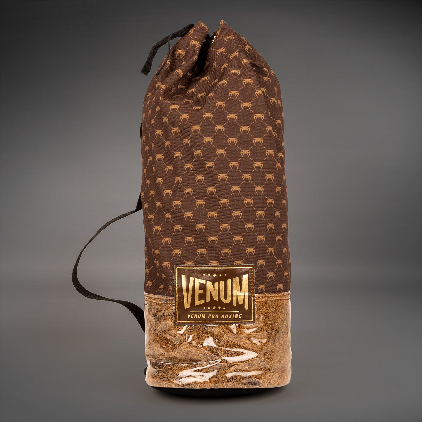 Venum Coco Monogram Pro Lace Up Boxing Gloves - Grizzly Brown