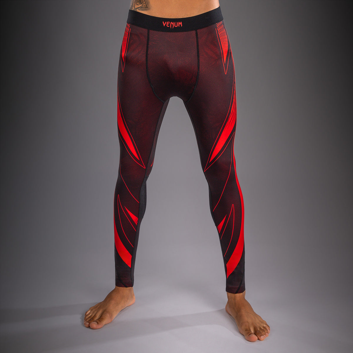 Venum Amazonia Reborn Spats - Black/Red