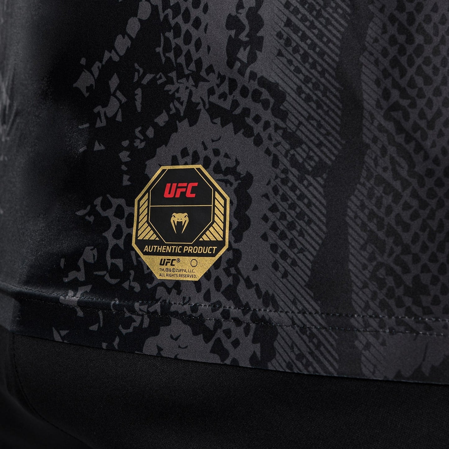 UFC Adrenaline by Venum Personalized Authentic Fight Night Men's Walkout Jersey - Champion
