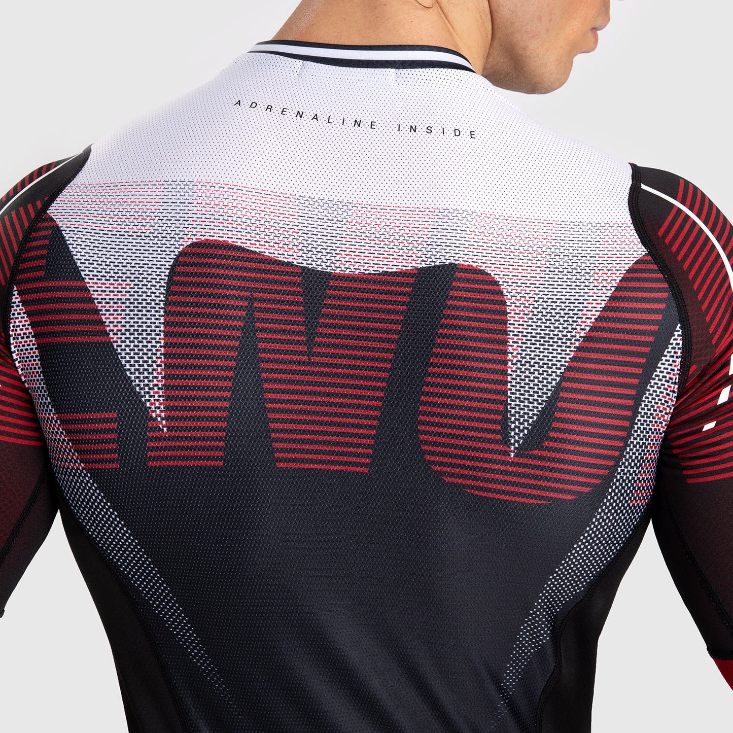 Venum Adrenaline Men's Long Sleeve Rashguard - Red