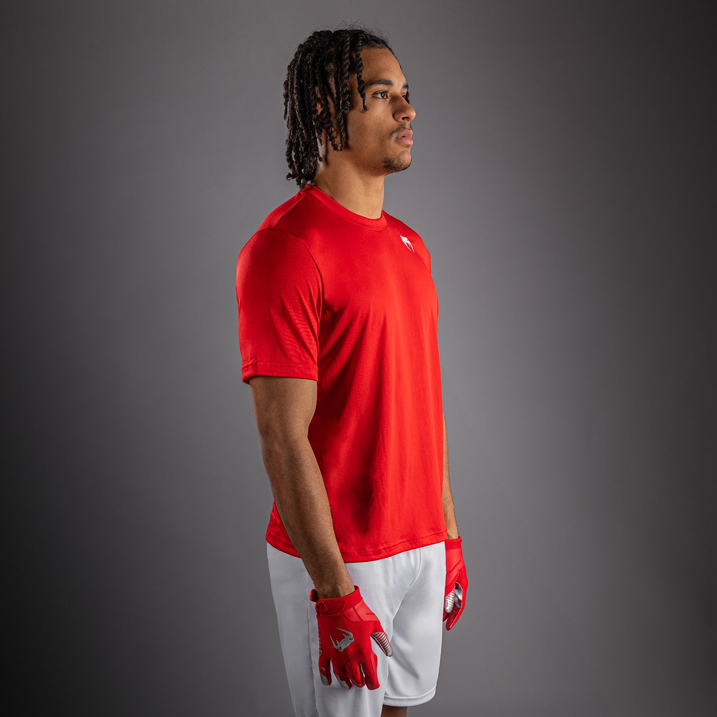 Venum Lineup Performance Short Sleeve T-Shirt - Red/White