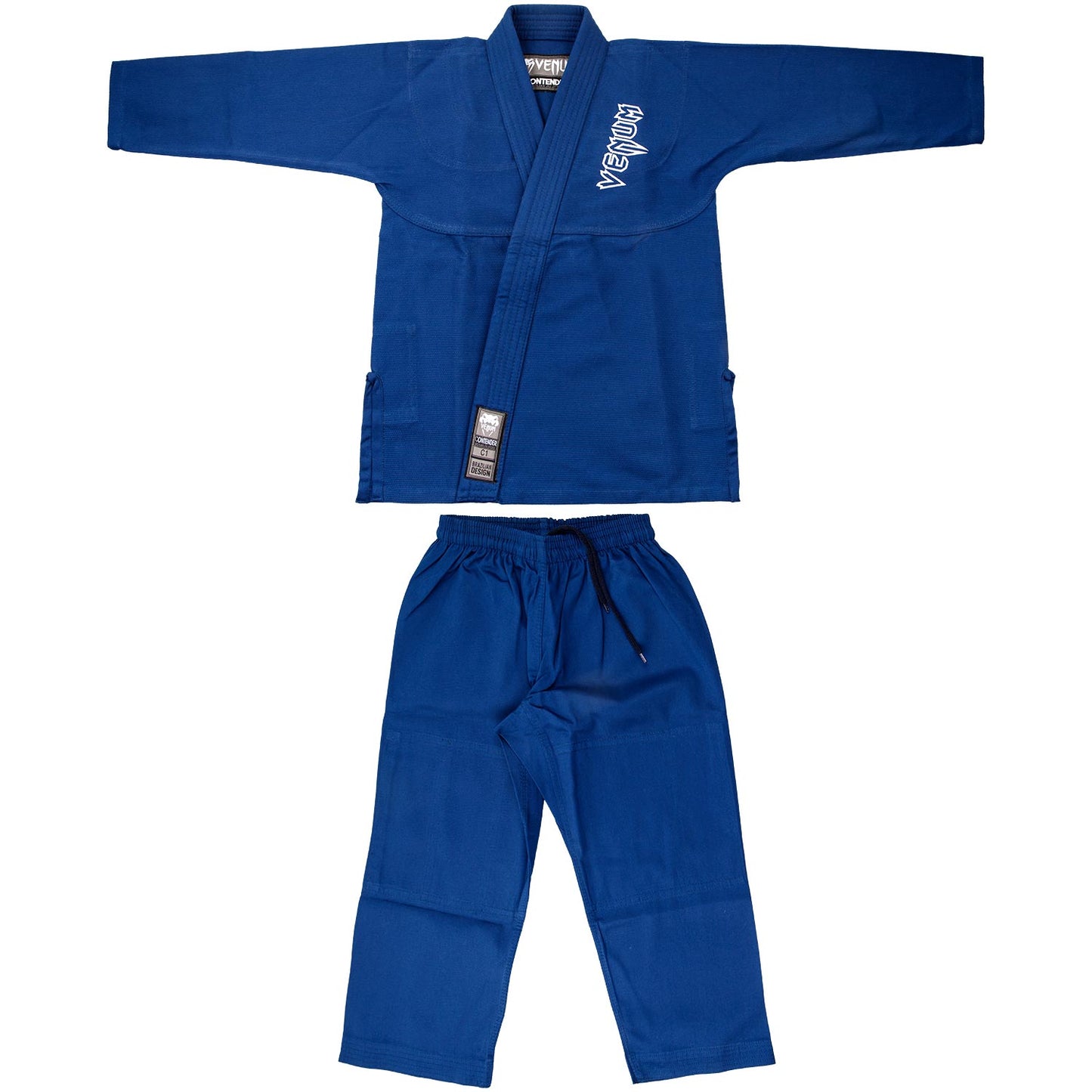 Venum Contender Kids BJJ Gi (Free white belt included) - Blue