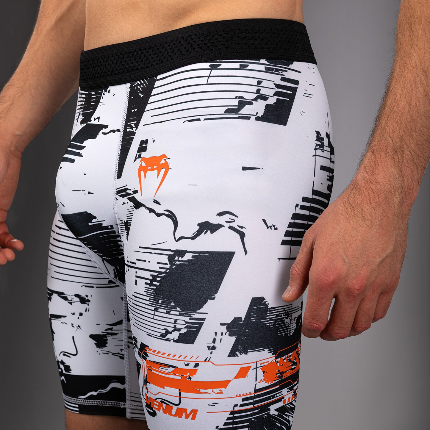 Men’s UFC Zenith by Venum White Authentic Fight Week Performance Vale Tudo Short