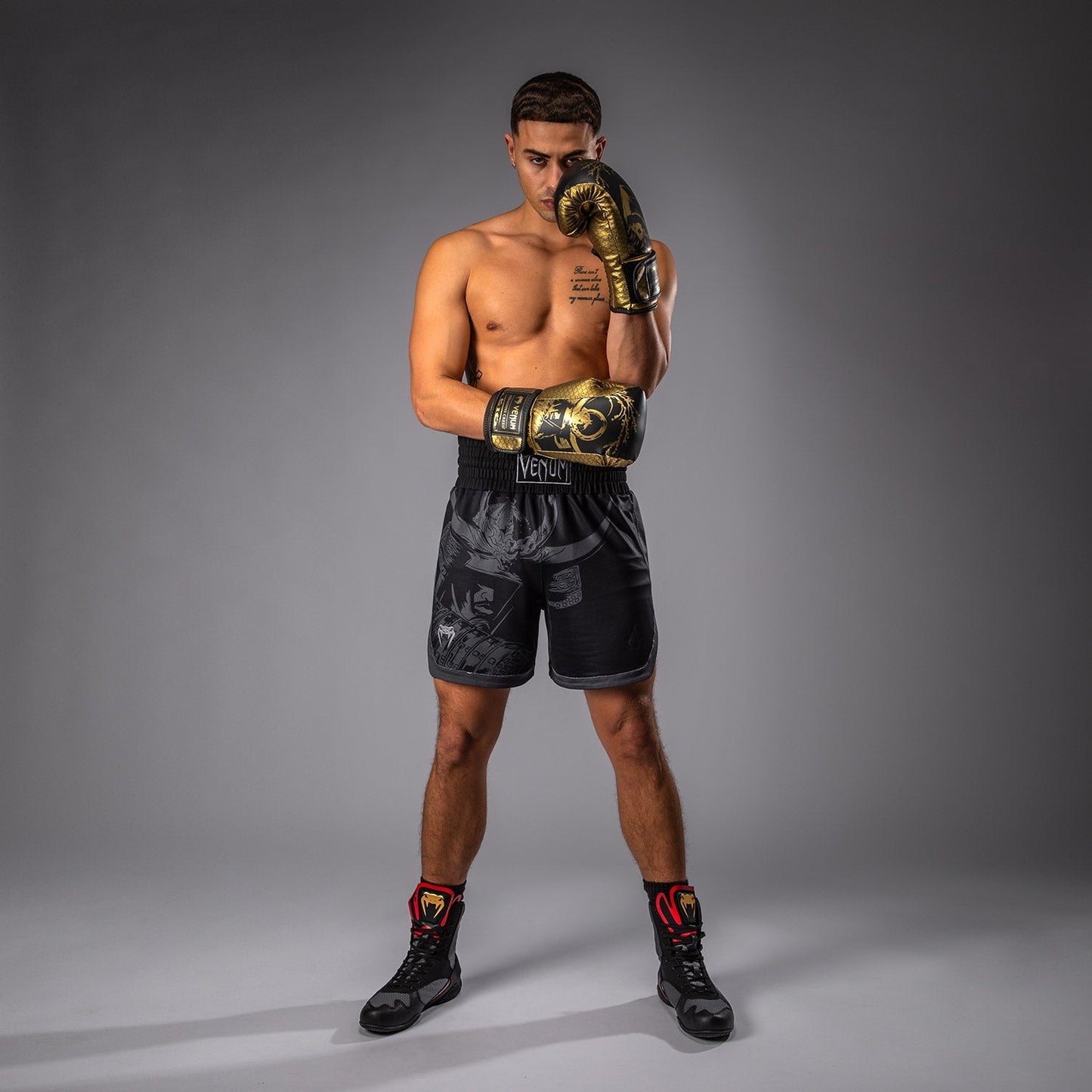 Venum x Assassin's Creed Shadows Boxing Short - Black