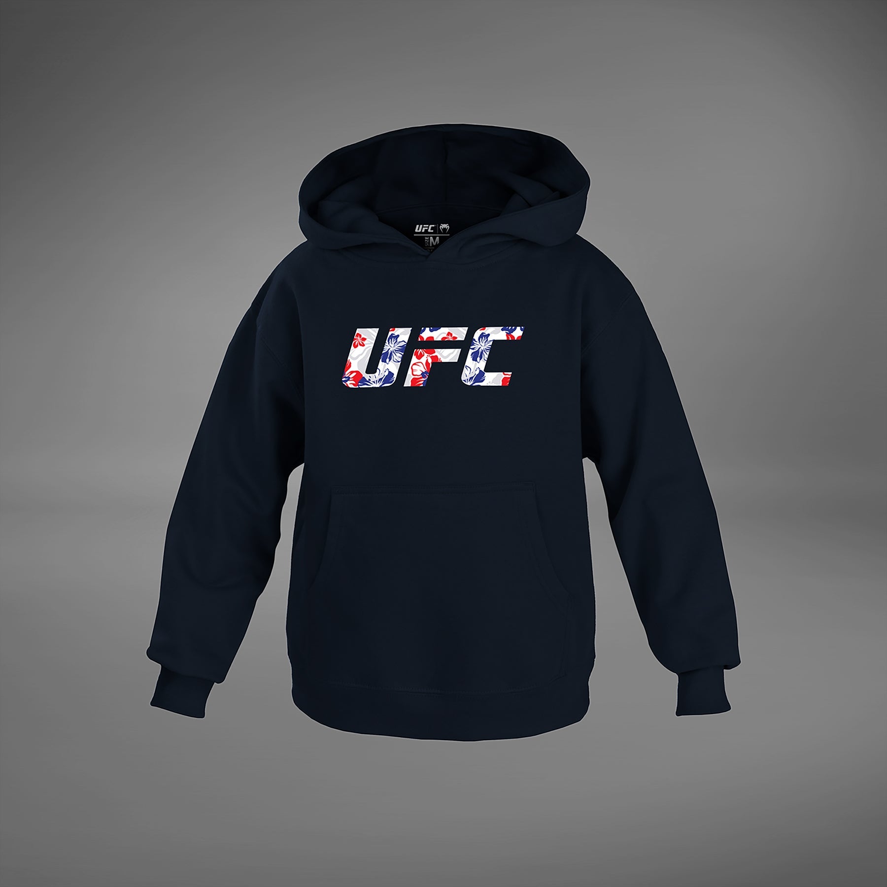【UFC】Max Holloway Overfit Hoodie★正規品 ★追跡可 Kids UFC Unrivaled by Venum Navy Max Holloway Hoodie - Venum