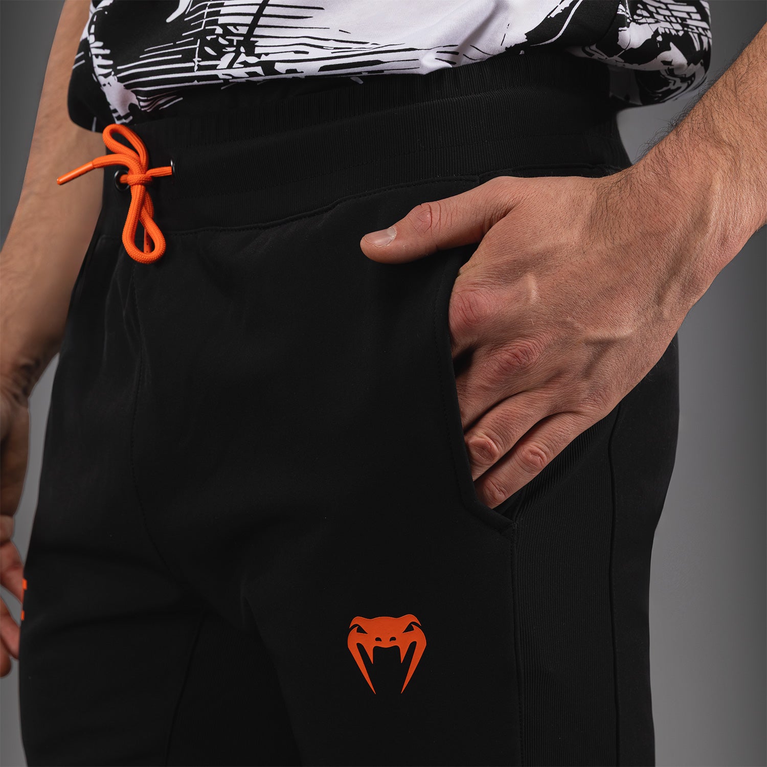 Men's UFC Zenith by Venum Black Authentic Fight Week Pant - Venum