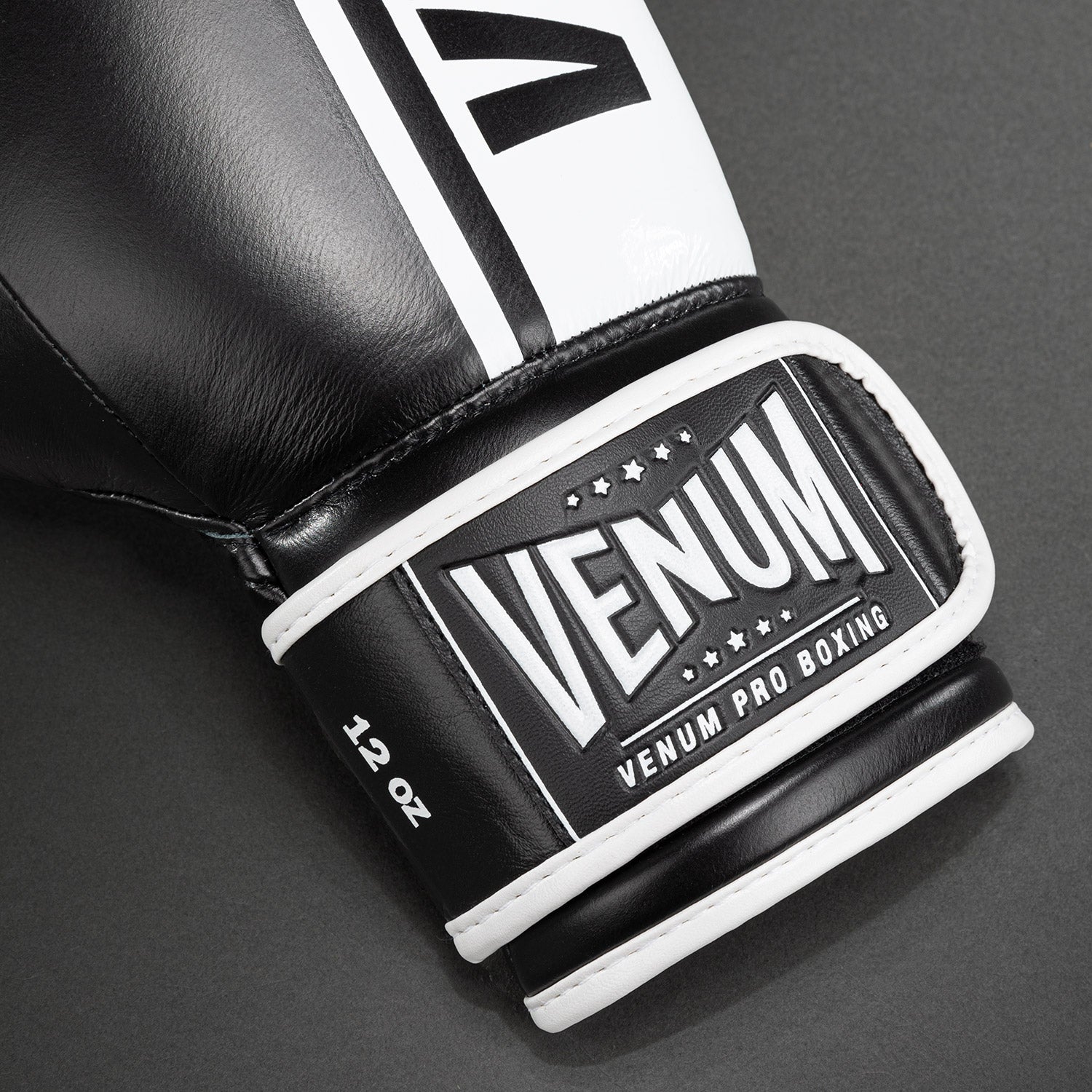 Venum Shield Pro Boxing Gloves with Velcro - Black/White - Venum