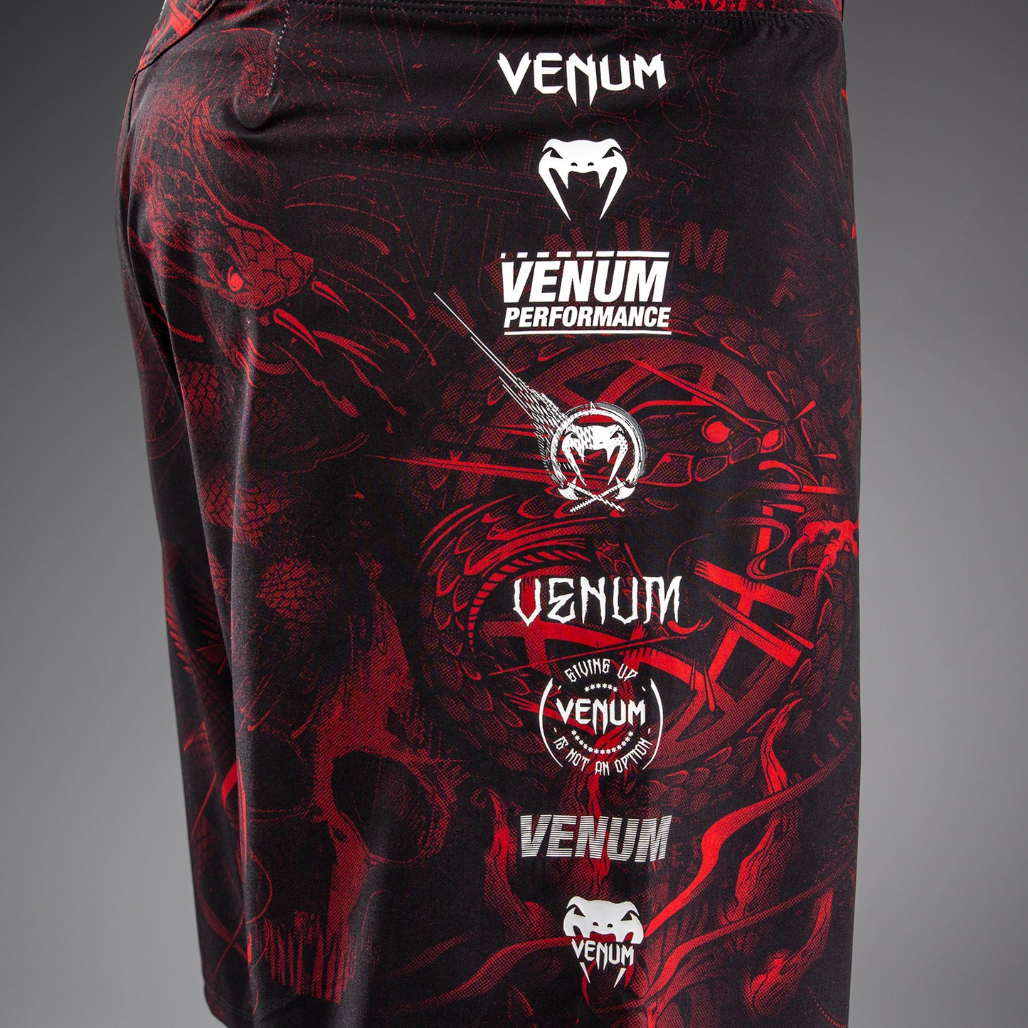 Venum 20th Anniversary Fightshorts - Black/Red