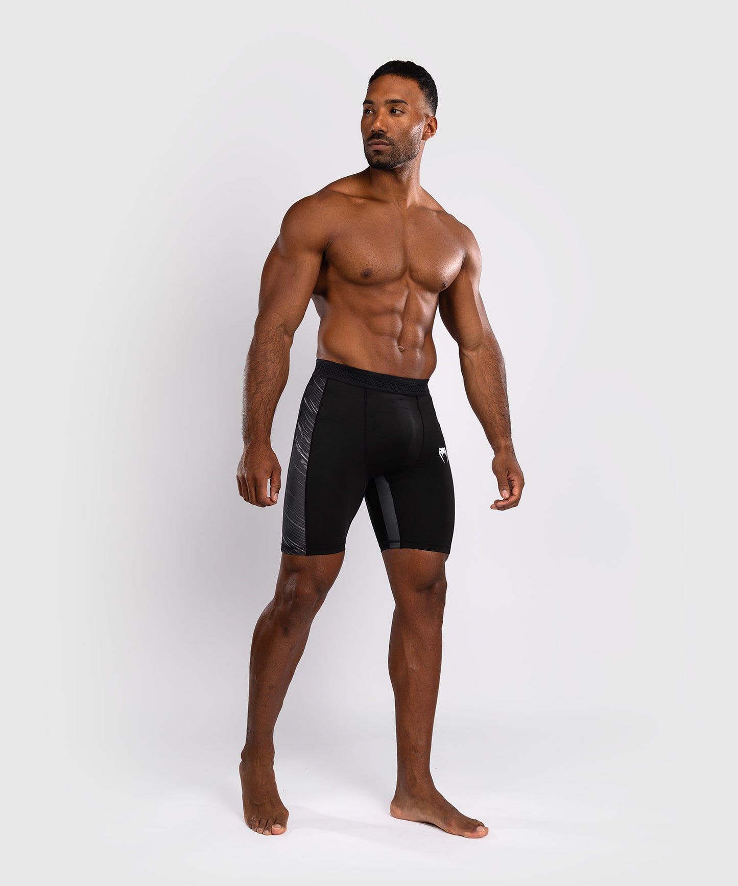 Venum Rapid Vale Tudo Shorts - Black/Storm Grey