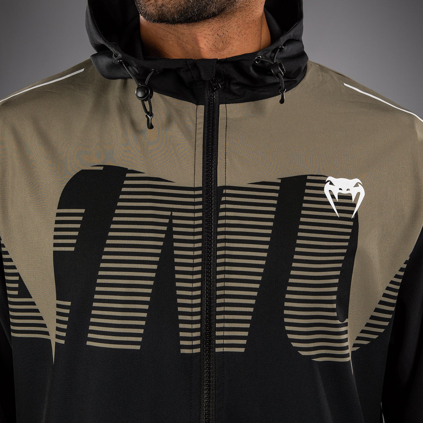 Venum Adrenaline Track Jacket - Black/Sand