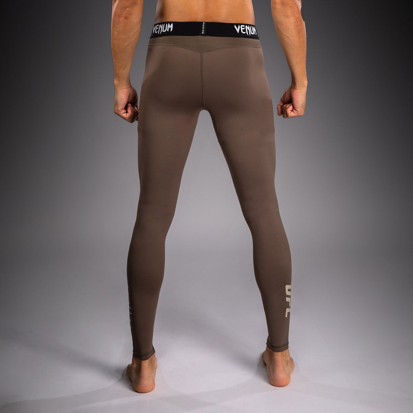 Venum UFC Unity by Venum Authentic Fight Week Men's Performance Tight - Brown  product-type_Compression Pants Venum