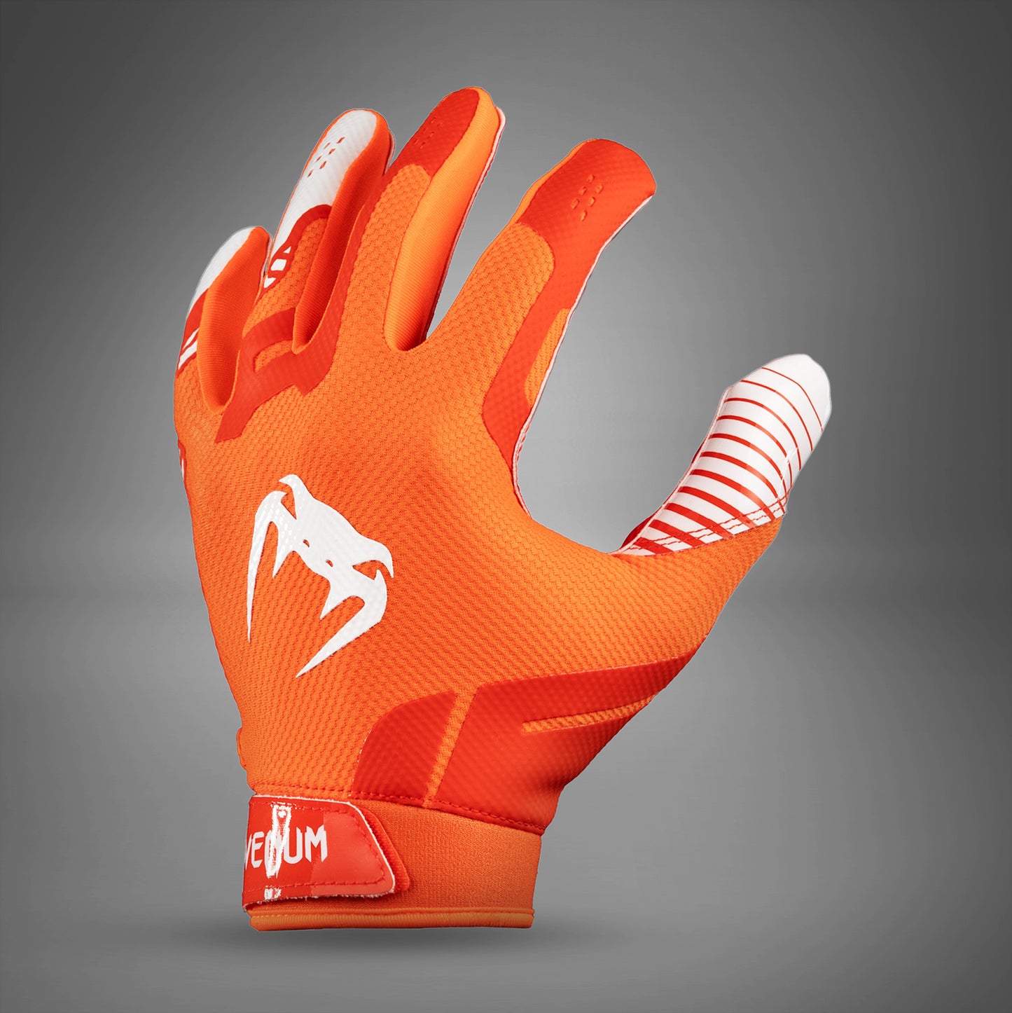 Venum Elite Personalized Football Gloves - Orange/White