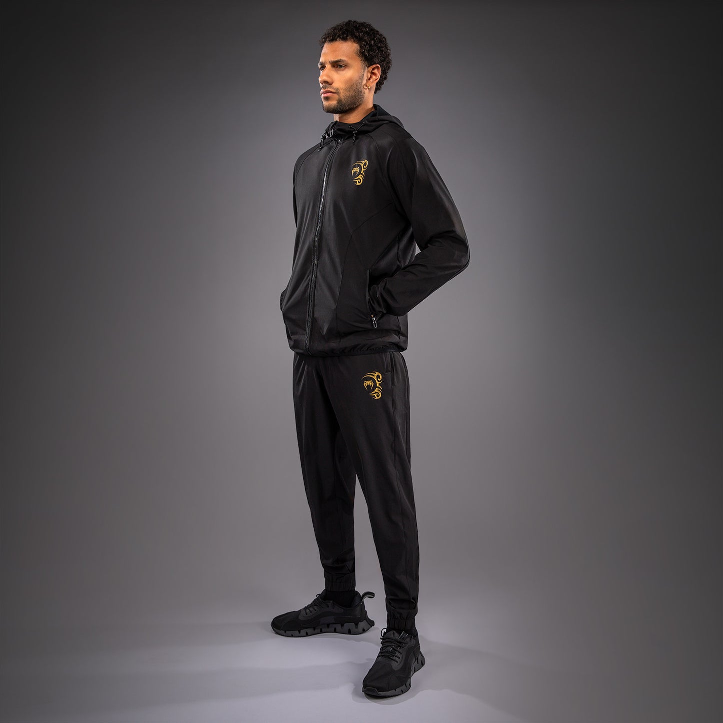 Venum x Mike Tyson Tiger Track Jacket - Black/Gold  product-type_Jackets Venum