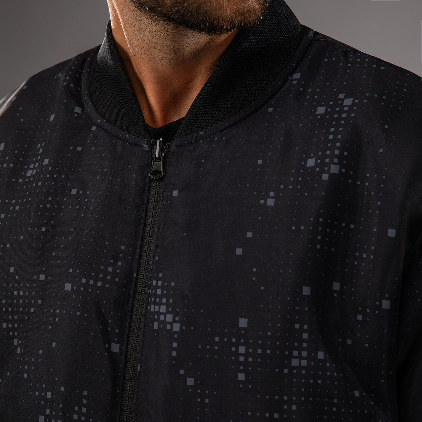 Venum Eclipse Bomber Jacket - Black/Ivory