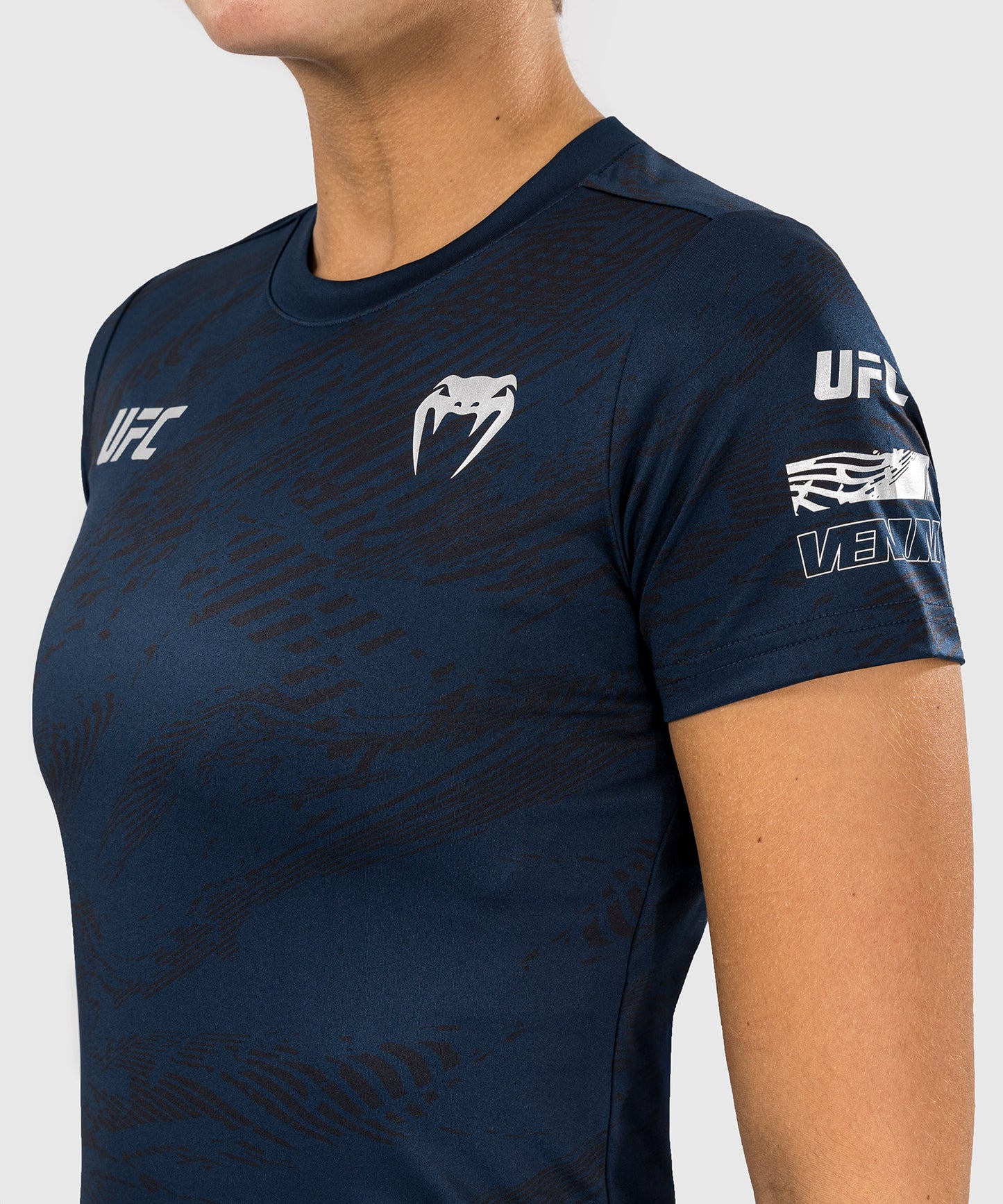 UFC Fusion by Venum Fight Week Women’s Dry-Tech T-Shirt - Oceanic Blue