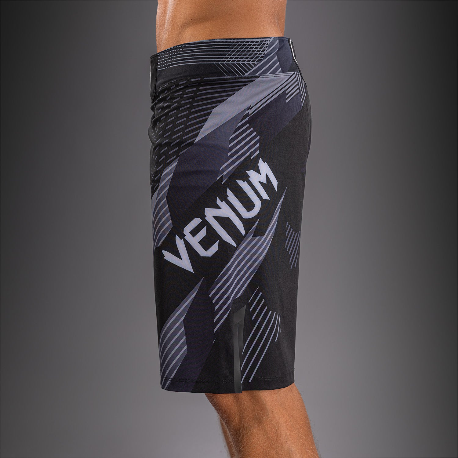 Venum No-Gi 6.0 Fight Shorts - Black/White  product-type_MMA Shorts Venum