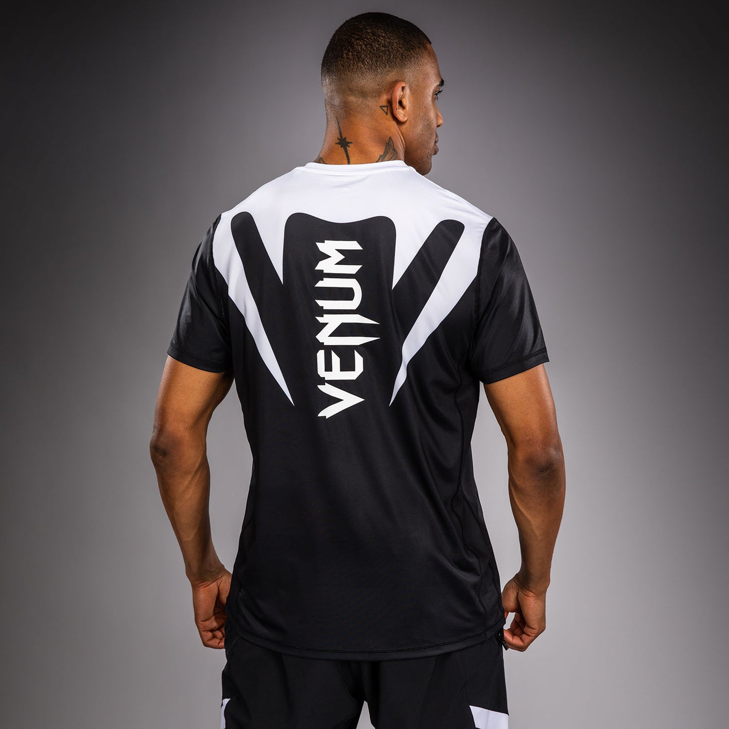 Venum Attack 90 Dry-Tech T-Shirt - White/Black