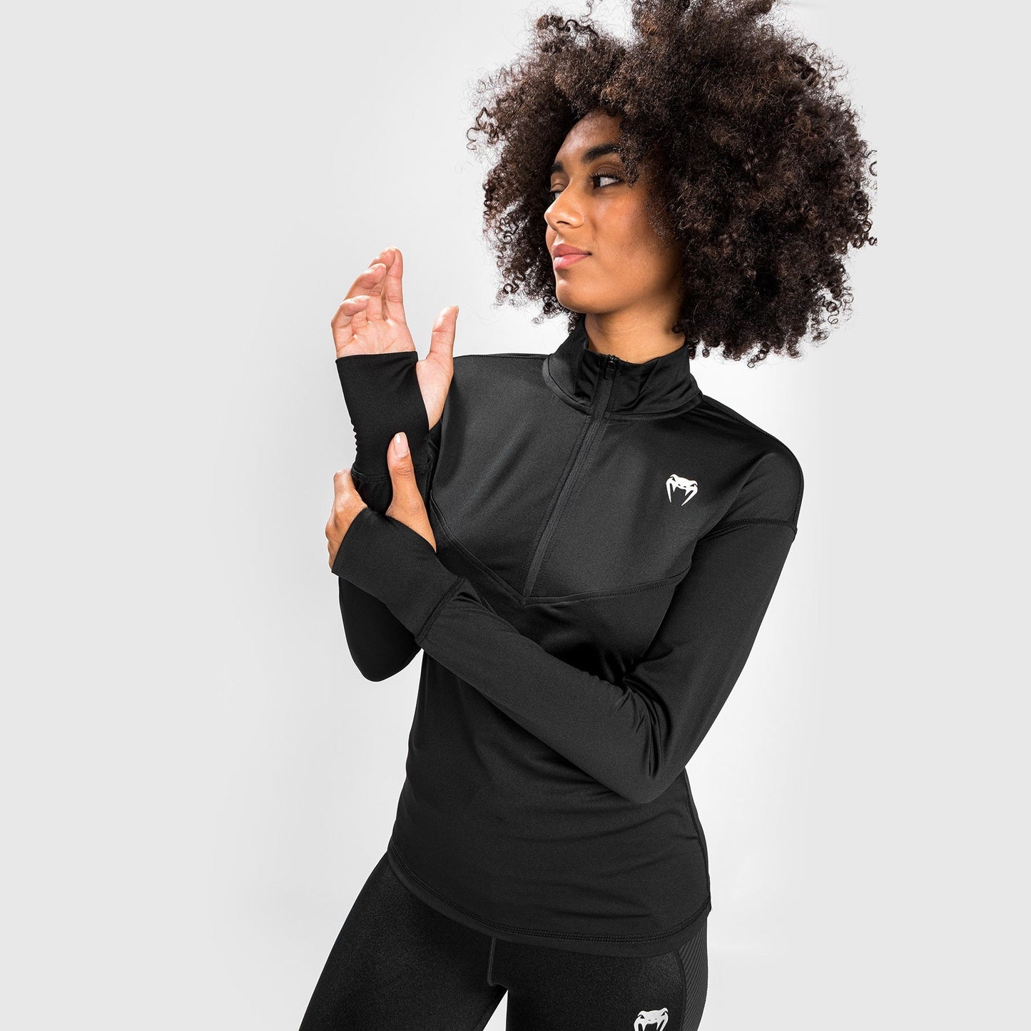 Venum Essential Women's Base Layer Top - Black