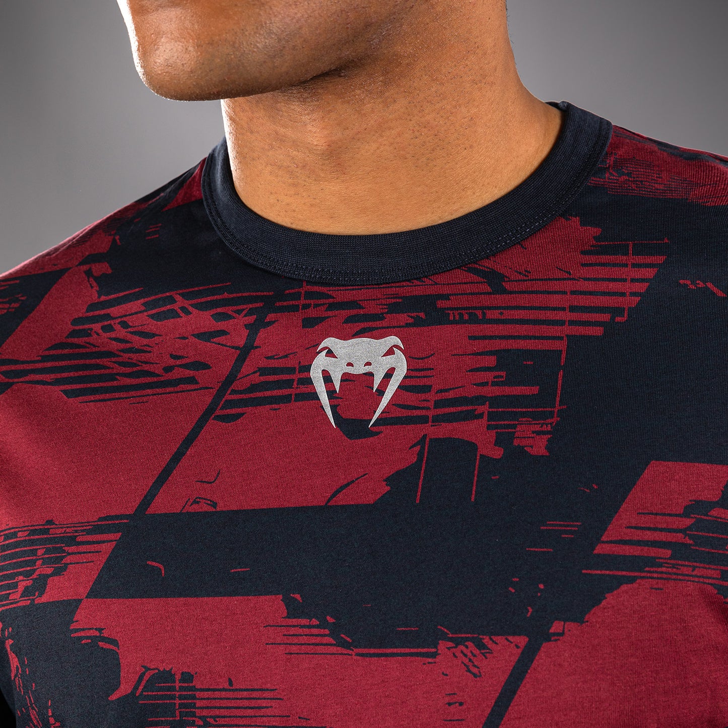 Men's UFC Zenith by Venum Burgundy Authentic Fight Week Long Sleeve T-Shirt