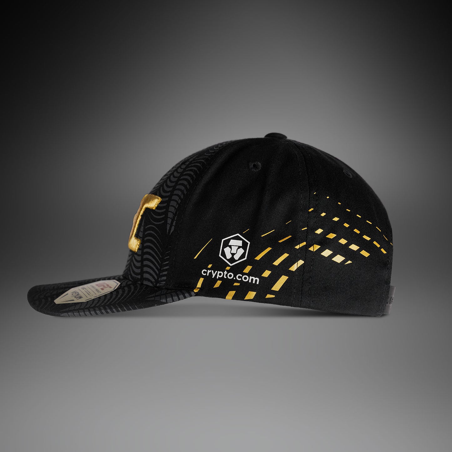 UFC Zenith by Venum Authentic Fight Night Cap - Black/Gold Personalized