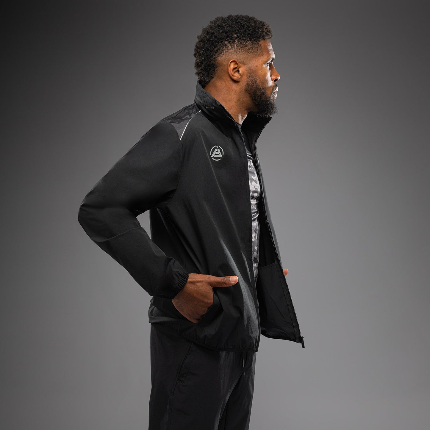 Venum x Polaris Track Jacket - Black/Storm Grey