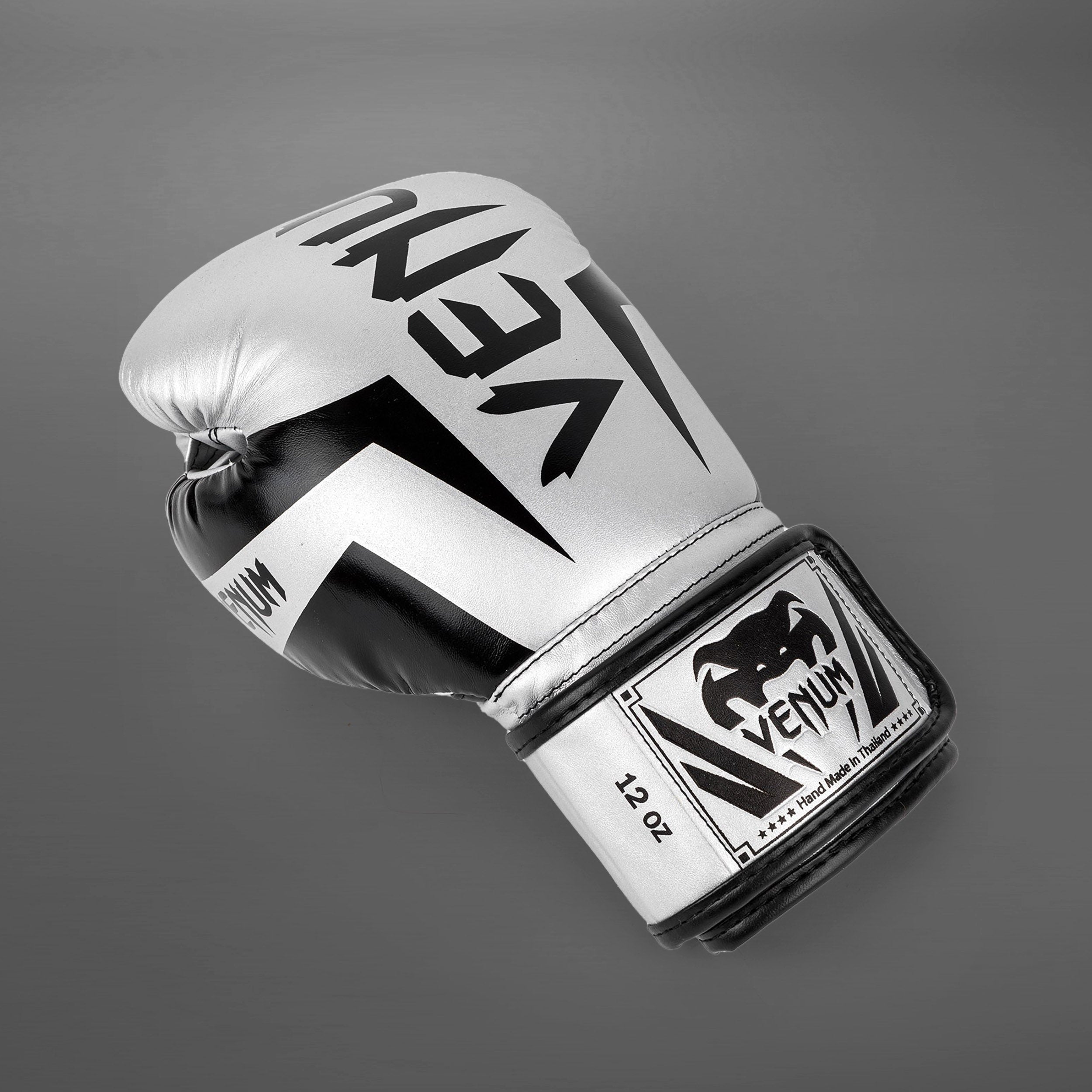 『HAMI VEN BLACK×SILVER』 Venum Elite Boxing Gloves - Silver/Black - Venum