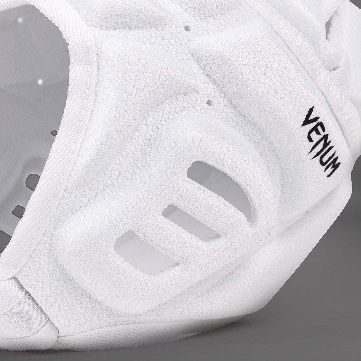 Venum Elite Protect Softshell Helmet - White/Black - Venum