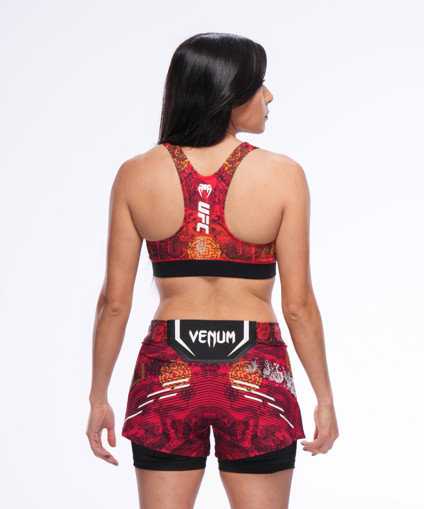 Women's UFC Unrivaled by Venum Red Zhang Weili Sports Bra
